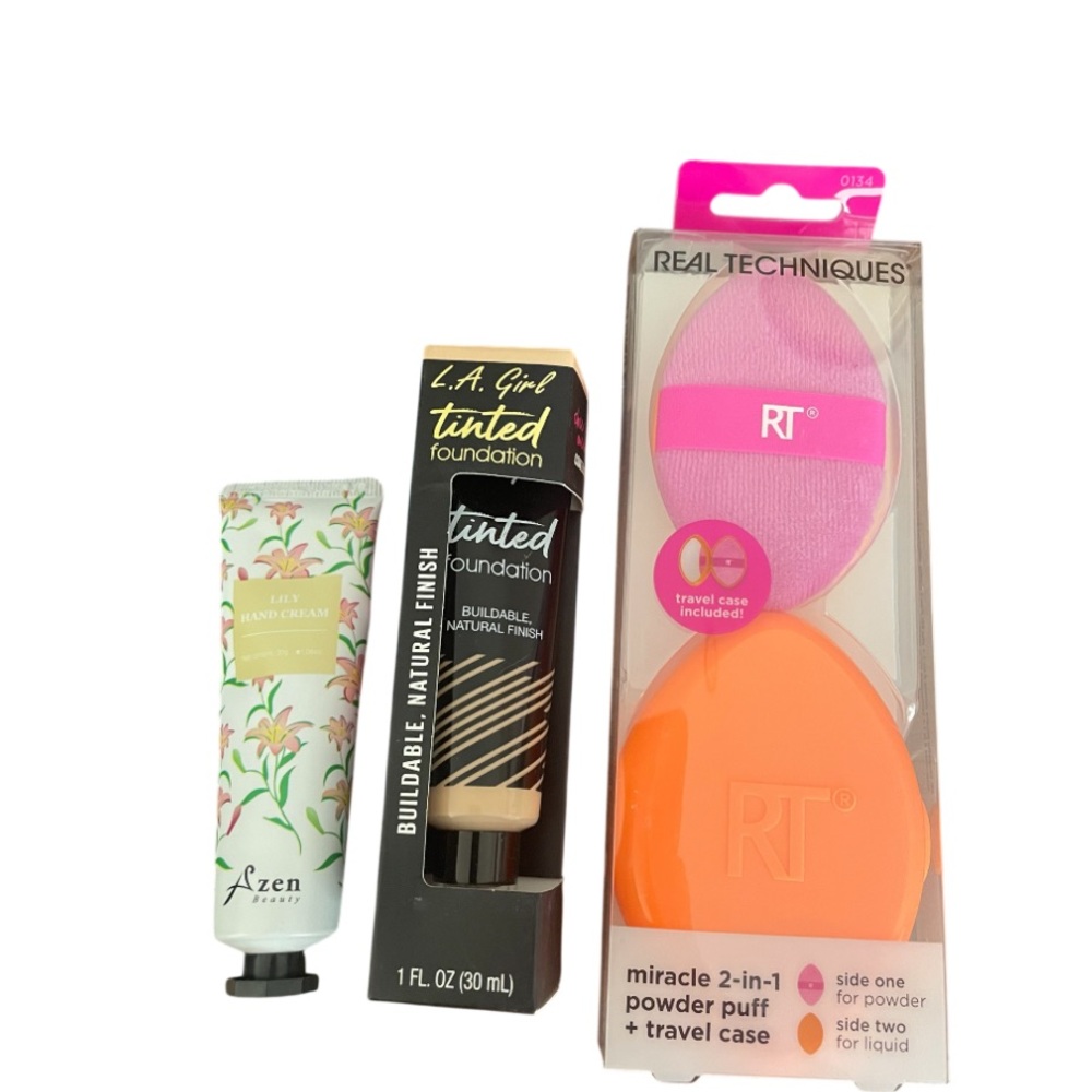 Real Techniques + LA Girl + Lily Cosmetic Bundle